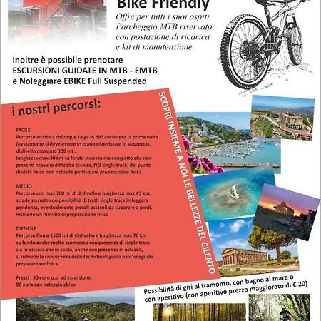 Villa Luna Rossa Агрополи Екстериор снимка